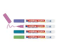 [4085-4] EDDING [Ref:4085-4] EDDING Pochette 4 marqueurs craie liquide E-4085...