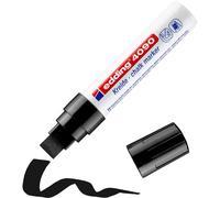 4090 Marqueur Craie Liquide-Noir-1 Feutre Craie Liquide-Pointe Biseautée 4-15 Mm-Feutre Craie Effacable Pour Écrire Sur Les Vitres,Le Verre-Feutre Craie Ardoise Aux Couleurs Opaques.