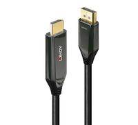 Lindy Câble adaptateur actif DisplayPort 1.4 vers HDMI 8K60 1 m mâle-mâle noir 40930