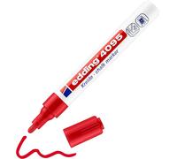 4095 Marqueur Craie Liquide - Rouge - 1 Feutre Craie Liquide - Pointe Ronde 2-3 Mm - Feutre Craie Effacable Pour Écrire Sur Les Vitres,Le Verre - Feutre Craie Ardoise Aux Couleurs Opaques