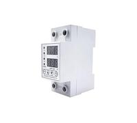 40A 63A 100A 230V Adjustable Over Under Voltage Reclosing Protector Relay Limit Current Protection Dual Digital Display 3 Phase NWPNLXEA(1P)