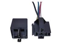 40A Auto Car Relay JD2912 4 Pin 5 Pin DC 12V 24V 36V 48V with Mounting Hole Coil Power 1.8W Automobile Control Device with Line BIANMTSW(4P 40A 72V Line)