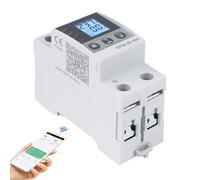 40A wifi Interrupteur protecteur de surtension Surge protector compteur electrique 2P 220V AC Auto réinitialisation La surtension/sous-tension et la surintensité peuvent être réglées (GPS8-06-U)