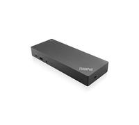 Origin Storage 40AF0135EU station d'accueil USB 3.2 Gen 1 (3.1 Gen 1) Type-A + Type-C Charbon de bois, Rouge