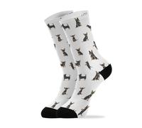 40Cm Chaussettes Mi-Mollet Respirantes Chaussettes Hommes Classiques Crew Socks Chihuahua Pour Adulte Homme Trekking