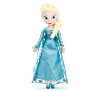 40CM Elsa Poupée Peluches,Neige Jouets en Peluch, Frozen Elsa Poupée,pour Fête d'anniversaire Enfants