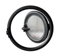 40cm Fenêtre Ronde En UPVC Avec Verre Trempé, Hublot De Ventilation 360° | Cadre UPVC Robuste, Rotation 360°, Verre Trempé Transparent, Installation Encastrée(110*cm/43.31*in)