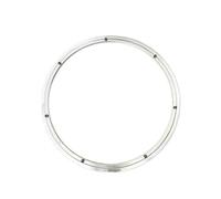 40cm Plateau Tournant TV,Plaque Rotative Grand,Heavy Duty Mecanisme Plateau Tournant Table Lisse en Acier Inoxydable pour D'affichages Meubles Service Show