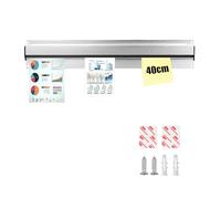 40CM Porte-Commande, Porte Bons de Commande à Billes en Alliage d'Aluminium Antirouille Support Bon de Commande Restaurant Installation Murale pour Reçus, Chèques, Tab Grabber