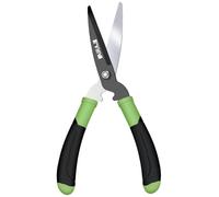 40cm Taille Haie Manuel, Cisaille Haie à Lame Droite en Alliage SK5, Cisaille de Jardin Léger à Dépassement, Poignée Ergonomique Antidérapante, Tailler Précisément les Haies, Arbustes et Buissons