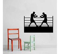 40Cmx56Cm Fun Boxing Wall Sticker Pvc Extreme Sports Decal Pour Salon Chambre
