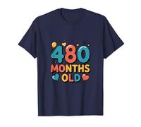 40e Anniversaire 480 Mois T-Shirt