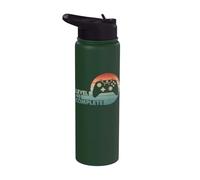 40e anniversaire de mariage Just Married il y a quarante ans Stainless Steel Insulated Water Bottle