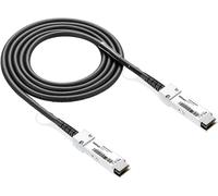 40G QSFP+ DAC Cable-40GBASE-CR4 Passive Direct Attach Copper Twinax QSFP Cable for Cisco QSFP-H40G-CU1M,Meraki,Supermicro,Mikrotik,Open Switch Devices,1-Meter(3.3ft)