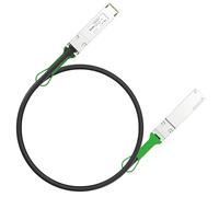 40GBASE-CR4 Câble QSFP+ DAC Twinax 40GBASE-CR4 passive à fixation directe en cuivre, 0,5 m, pour Cisco QSFP-H40G-CU50CM, Meraki MA-CBL-40G-50CM, Intel XLDACBL05, Mikrotik, Netgear, TP-Link, D-Link