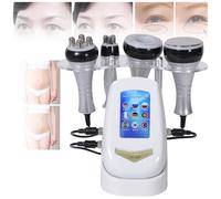 40K Corps Amincissant Machine, 4 en 1 Machine à Cavitation par Radiofréquence Lipocavitation Radiofrequence Visage et Corps Entier Masseur pour Le Visage,l'abdomen,Les Fesses et Les Cuisses,Les Soins
