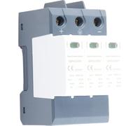 40KA 3P 1500VDC Parafoudre montage sur rail DIN Protection contre les surtensions photovoltaïques basse tension
