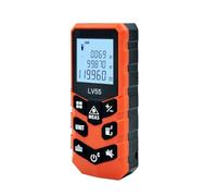 40M 60m 80m 100m télémètre numérique à Piles mesureur de Distance Ruban Précision Flexibilité Mesure(No Bubbles,120m)