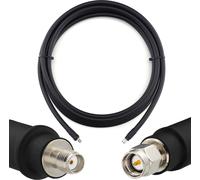 40m de câble d'antenne SMA mâle vers SMA femelle - 8D-FB Câble d'extension ultra faible perte Ø11.1mm (50 ohms) - pour LTE CDMA GSM DCS 3G 4G 5G Amplificateur de signal/Routeur LAN/Ham/ADS-B/GPS/RF-Ra