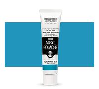 40ml Turner Acrylic Gouache Turquoise Blue 55