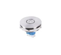 40mm RGB tri-colRing LED Illuminated Doorbell 1NO1NC Momentary Common Big Push Button Switch NWPNLXEA(Harness socket)