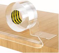 40mm X 3m Clear Edge Protector,Soft Corner Guards For Baby Protection,Self Adhesive Safety Bumper For Table Furniture Cabinets