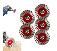 40mm1.57" Diamond Saw Lames Set, Multi-fonctionnel Professionnel Mini Diamond Cutting Lame Set, Precision Stone Cutting Made Easy, Pour Le Granit, Le Marbre, Le Grès(5pcs)