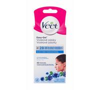 40pcs Bandes De Cire Veet Easy-Gel Peau Sensible Préparation Dépilatoire