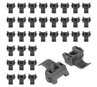 40pcs Clips de Restriction d'Armoire, Clips Restriction Charnière d'Armoire pour Charnières Grass TEC 864 Mini Clips Restriction d'Angle Charnière Invisibles pour Cuisine Maison (Gris)