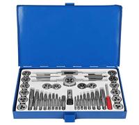 40pcs Coffret d'Outils Tarauds et Filières M12 en Acier Alliage Haute Dureté - Kit de Taraudage et Filetage Métallique Polyvalent pour Réparations Mécaniques et Micro Plomberie