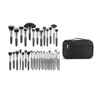 40pcs Ensemble de brosses de maquillage complète avec stockage, synthétique douce pour l'application de douceur, idéale pour tous les niveaux de compétence, comprend une brosse de