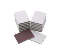 40pcs Éponges Abrasives, Grain 180 À 400, Papier Abrasif Carrosserie, Tampons De Ponçage À Sec Et À l'eau, Cale A Poncer Kit pour Modèle De Construction Sèche, Métal, Bois, Meubles