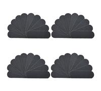 40pcs Foot Fichier Remplacement des coussinets Corse & Refills fins en acier inoxydable fins 1.7x5.3 '' Callus cuticules Hard Dead Skin Remover Sandpaper Pédicure Tools for Feet Replacement