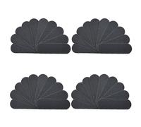 40Pcs Foot File Replacement Pads Corse ＆ Fine Stainless Steel Foot File Refills 1.7x5.3'' Callus Cuticle Hard Dead Skin Remover Sandpaper Pads Pedicure Tools for Feet
