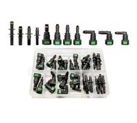 40Pcs Fuel Line Quick Connect Kit 11 Sizes Nylon
