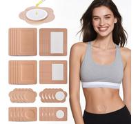 40pcs Kit de Pack d'Huile de Ricin, Rayyl Castor Oil Pack 4 Tailles Mixtes Jetables Patch Huile de Ricin pour le Ventre, Dos, Hanches (Huile Non Incluse)