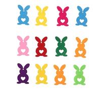 40pcs Stade De Pâques Stickers De Lapin De Lapin Rabbits Patch Adhésif Adhésif Autocollants De Pâques pour Vêtements Artisanat Making Home Decor