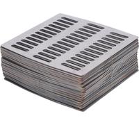 40PCS Stainless Steel Weep Hole Cover Stops 2.75 Inch Brick Drain Hole Cover Can Be Cut Or Stacked to Fill Different Size Drain Holes