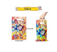 (40PCS)The Amazing Digital Circus Gift Bags Set Happy Birthday Party Candy Bags Decorations Children's Handbag Supplies for Kids Boy