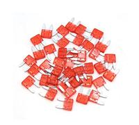 40pcs universel 10A rouge moto voiture mini boîtier fusible style lame Câblage de protection