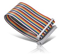 40pin Câble GPIO pour, Femelle à Femelle 40 Broches Fil Ruban, Câble Ruban Flexible, GPIO Adaptateur