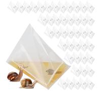 40Sans Piège À Limace De Poison, Pièges À Limaces, Piège À Bière Anti Escargots pour Jardins, Pièces Pièges À Escargots, Pièges À Limaces, Pièges À Bière pour Jardins,Verger,Potager(Plastique)