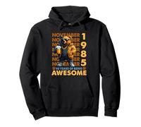 40th Birthday Bear Legends November 1985 40 Years Old Mens Sweat à Capuche