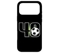 40th Birthday Boy Soccer Player Football 40 Years Old Coque pour iPhone 17 Pro Max