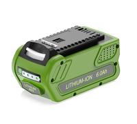 40V 6Ah DREAMDASH Batterie, Remplacement pour Greenworks G40B5 G40B4 G40B2
