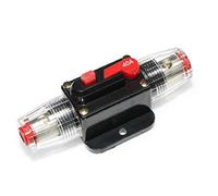 40v Dc Amp Disjoncteur 40a Voiture À Roues Alignées Remplacer Le Fusible Réinitialiser Inverter Porte-agu Style Adaptateur Refit