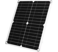 40W 18V Flexible Solar Panel Kit Monocrystalline Silicon Solar Charger Module IP65 Waterproof