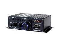 40W * 2 AK380 Bluetooth 5.0 HIFI Amplificateurs de puissance STEREO HOME AMEL ADIO 12V DIGITAL SOUND BASSE Lecteur de musique Féminin Radio