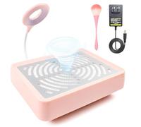 40W Aspirateur Ongle Manucure Professionnelle: Aspirateur Ongle avec Brosse et 1 Filtre Réutilisables Aspirateur Manucure de Table Puissant pour la Manucure au Salon ou à la Maison
