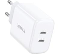 40w Chargeur Usb C Rapide 20w 2 Ports Prise Secteur Pd3.0 Qc3.0 Compatible Avec Iphone 16 Plus Pro Max 15 14 Pixel 9 8 Pro Xl 7a Galaxy S25 Plus Ultra S24 A56 A16 A06 Redmi Note 14 Ipad